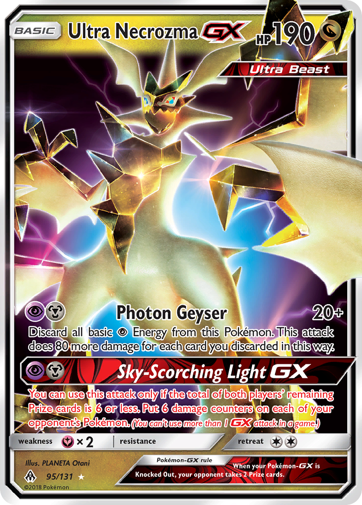 Ultra Necrozma GX (95/131) [Sun & Moon: Forbidden Light] | Event Horizon Hobbies CA