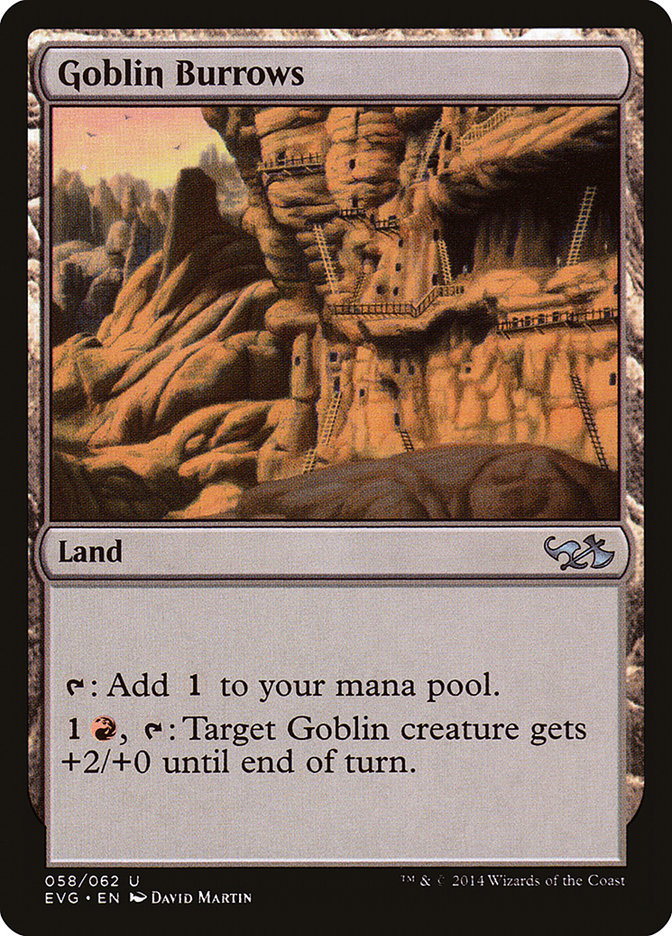 Goblin Burrows (Elves vs. Goblins) [Duel Decks Anthology] | Event Horizon Hobbies CA