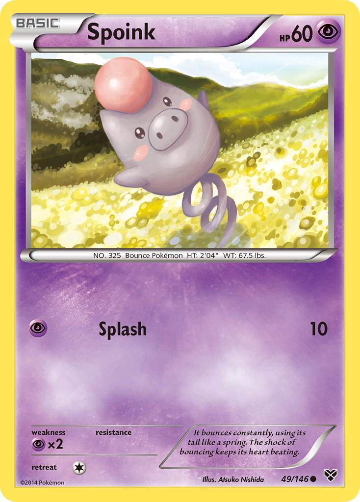 Spoink (49/146) [XY: Base Set] | Event Horizon Hobbies CA