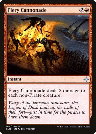 Fiery Cannonade [Ixalan] | Event Horizon Hobbies CA