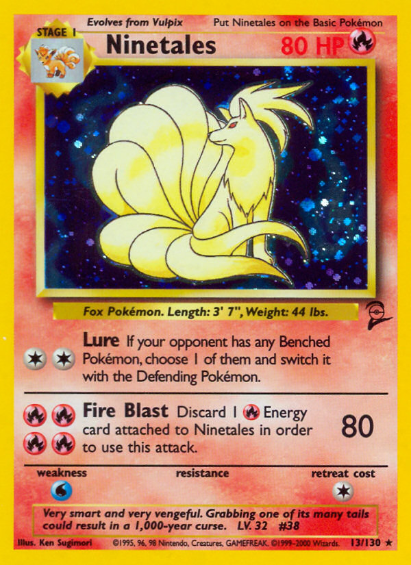 Ninetales (13/130) [Base Set 2] | Event Horizon Hobbies CA