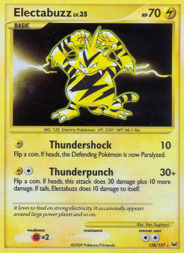 Electabuzz (128/127) [Platinum: Base Set] | Event Horizon Hobbies CA