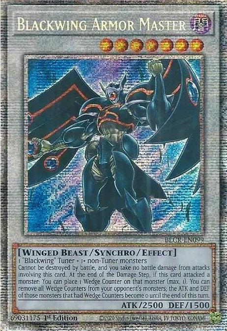 Blackwing Armor Master [BLCR-EN099] Starlight Rare | Event Horizon Hobbies CA