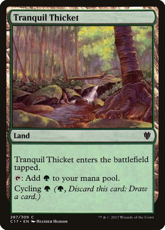 Tranquil Thicket [Commander 2017] | Event Horizon Hobbies CA