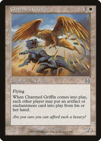 Charmed Griffin [Mercadian Masques] | Event Horizon Hobbies CA