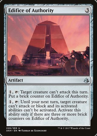 Edifice of Authority [Amonkhet] | Event Horizon Hobbies CA