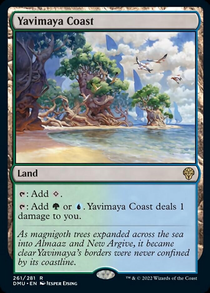 Yavimaya Coast [Dominaria United] | Event Horizon Hobbies CA