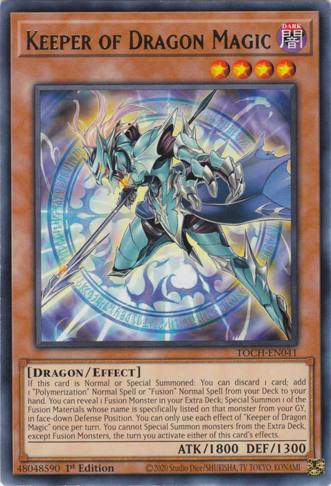 Keeper of Dragon Magic [TOCH-EN041] Rare | Event Horizon Hobbies CA