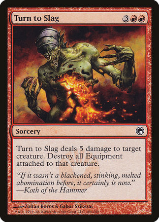 Turn to Slag [Scars of Mirrodin] | Event Horizon Hobbies CA