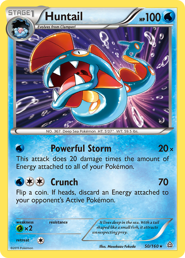 Huntail (50/160) [XY: Primal Clash] | Event Horizon Hobbies CA