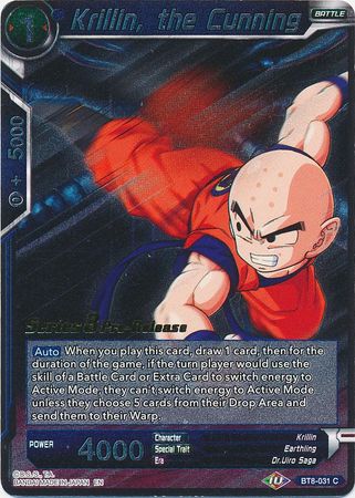 Krillin, the Cunning (BT8-031_PR) [Malicious Machinations Prerelease Promos] | Event Horizon Hobbies CA