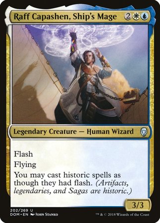 Raff Capashen, Ship's Mage [Dominaria] | Event Horizon Hobbies CA