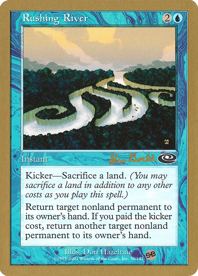 Rushing River (Alex Borteh) (SB) [World Championship Decks 2001] | Event Horizon Hobbies CA