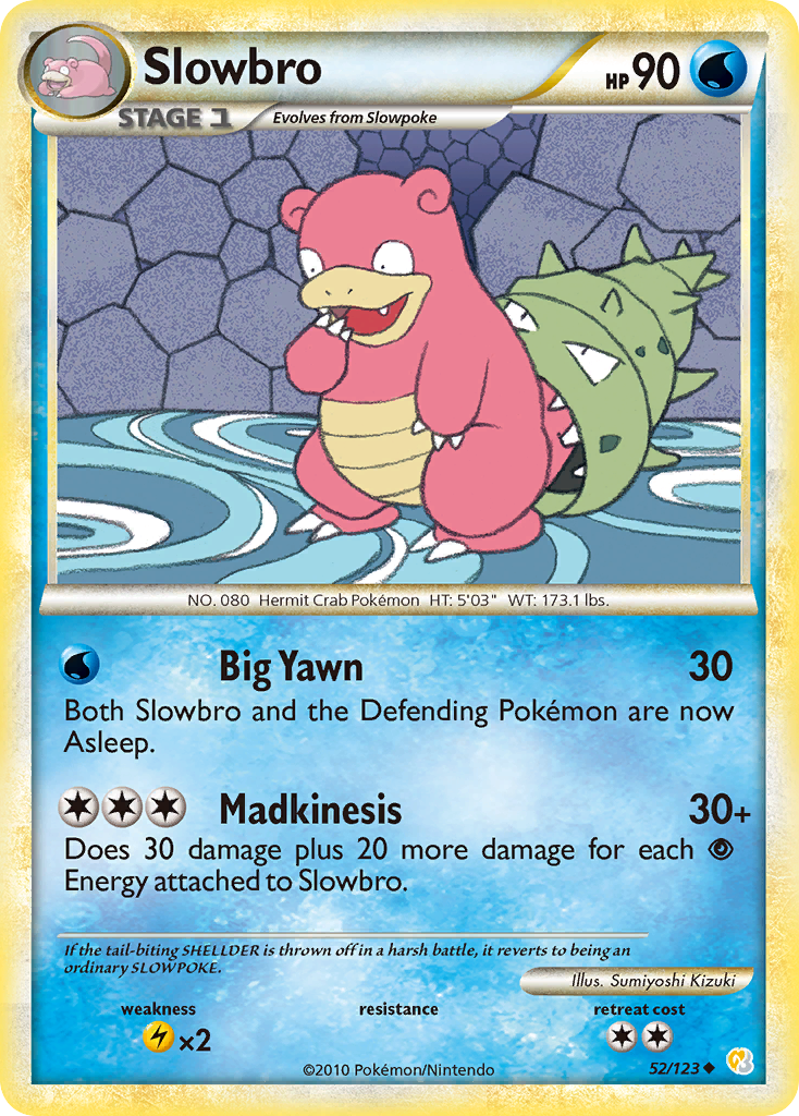 Slowbro (52/123) [HeartGold & SoulSilver: Base Set] | Event Horizon Hobbies CA