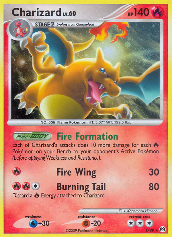 Charizard (1/99) [Platinum: Arceus] | Event Horizon Hobbies CA