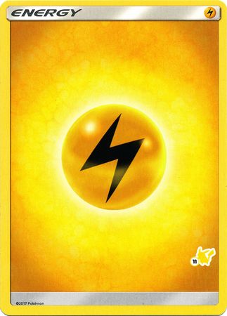 Lightning Energy (Pikachu Stamp #11) [Battle Academy 2020] | Event Horizon Hobbies CA