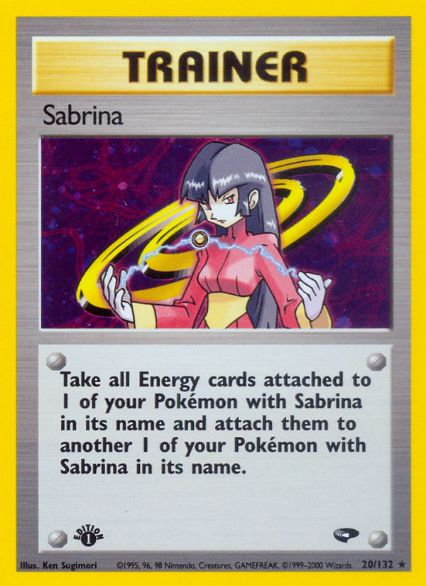 Sabrina (20/132) [Gym Challenge 1st Edition] | Event Horizon Hobbies CA