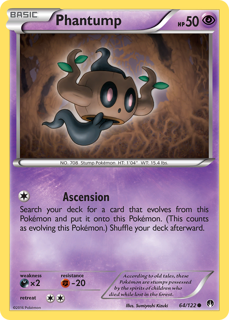 Phantump (64/122) [XY: BREAKpoint] | Event Horizon Hobbies CA