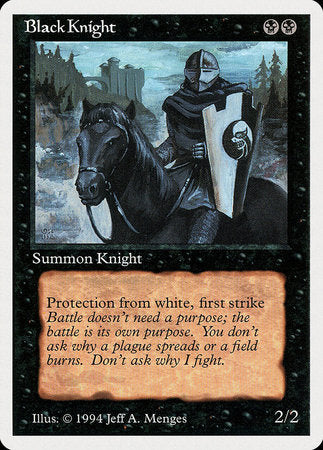 Black Knight [Summer Magic / Edgar] | Event Horizon Hobbies CA