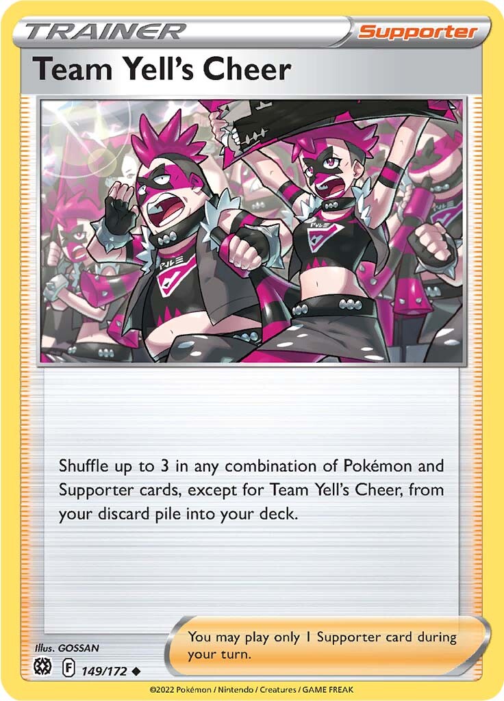 Team Yell's Cheer (149/172) [Sword & Shield: Brilliant Stars] | Event Horizon Hobbies CA