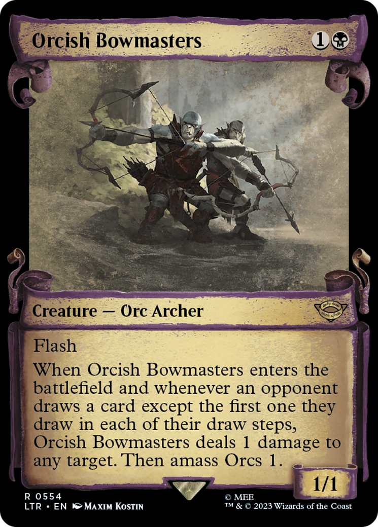 Orcish Bowmasters [The Lord of the Rings: Tales of Middle-Earth Showcase Scrolls] | Event Horizon Hobbies CA