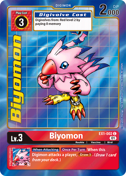 Biyomon [EX1-002] (Alternate Art) [Classic Collection] | Event Horizon Hobbies CA