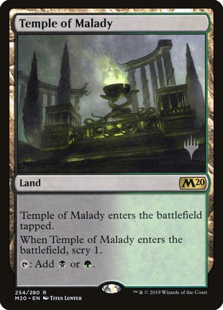 Temple of Malady [Core Set 2020 Promos] | Event Horizon Hobbies CA