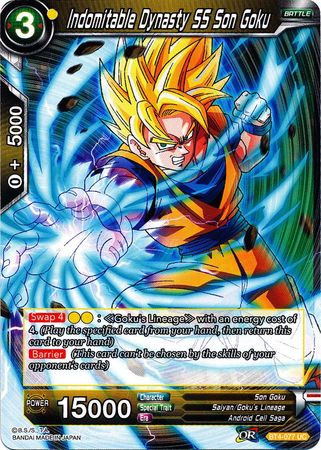 Indomitable Dynasty SS Son Goku (BT4-077) [Colossal Warfare] | Event Horizon Hobbies CA