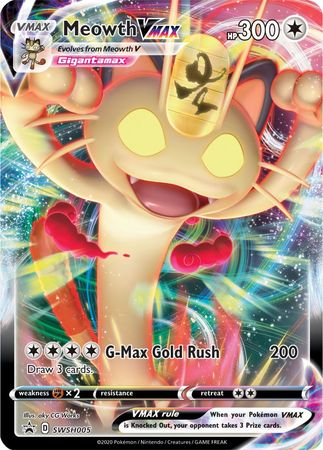 Meowth VMAX (SWSH005) [Sword & Shield: Black Star Promos] | Event Horizon Hobbies CA