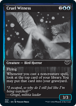 Cruel Witness [Innistrad: Double Feature] | Event Horizon Hobbies CA