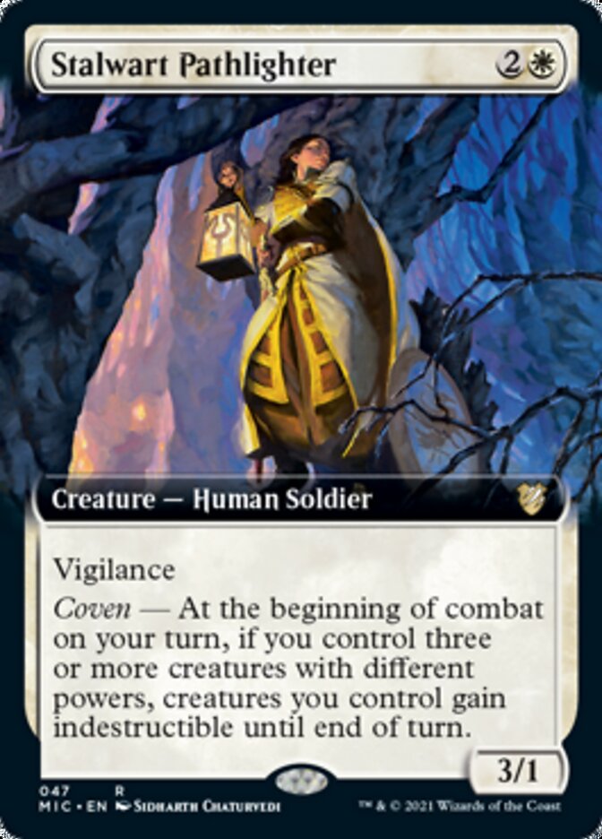 Stalwart Pathlighter (Extended) [Innistrad: Midnight Hunt Commander] | Event Horizon Hobbies CA