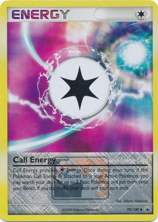 Call Energy (92/100) (League Promo) [Diamond & Pearl: Majestic Dawn] | Event Horizon Hobbies CA