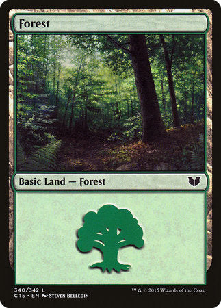 Forest (340) [Commander 2015] | Event Horizon Hobbies CA