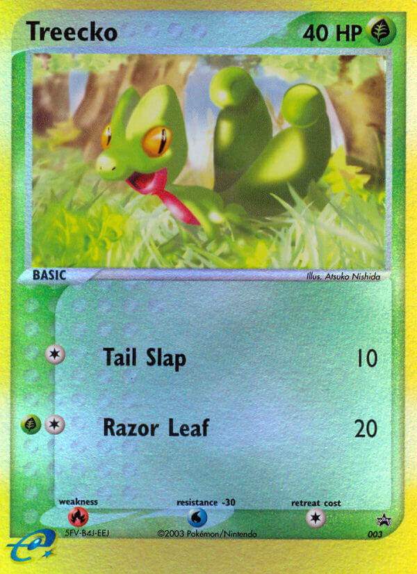 Treecko (003) [Nintendo: Black Star Promos] | Event Horizon Hobbies CA