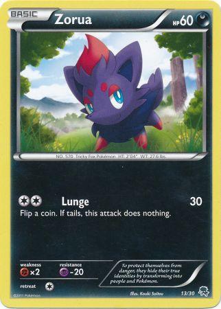 Zorua (13/30) [Black & White: Trainer Kit - Zoroark] | Event Horizon Hobbies CA