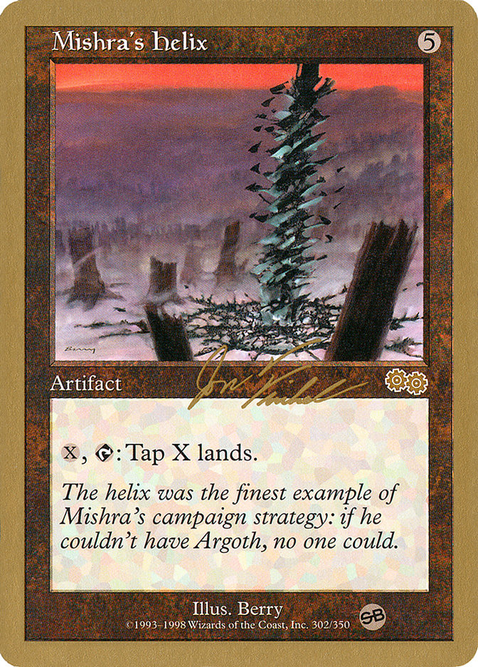 Mishra's Helix (Jon Finkel) (SB) [World Championship Decks 2000] | Event Horizon Hobbies CA