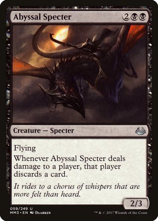 Abyssal Specter [Modern Masters 2017] | Event Horizon Hobbies CA