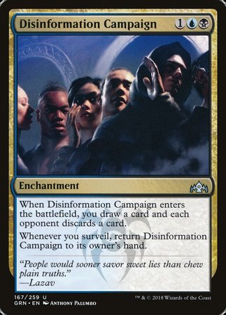 Disinformation Campaign [Guilds of Ravnica] | Event Horizon Hobbies CA