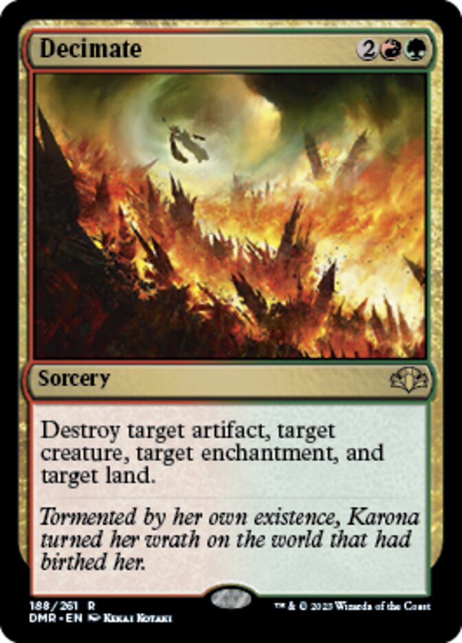 Decimate [Dominaria Remastered] | Event Horizon Hobbies CA