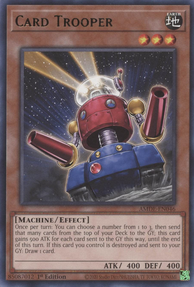 Card Trooper [AMDE-EN046] Rare | Event Horizon Hobbies CA