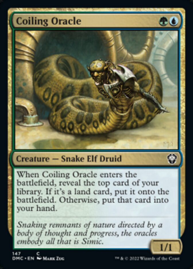 Coiling Oracle [Dominaria United Commander] | Event Horizon Hobbies CA