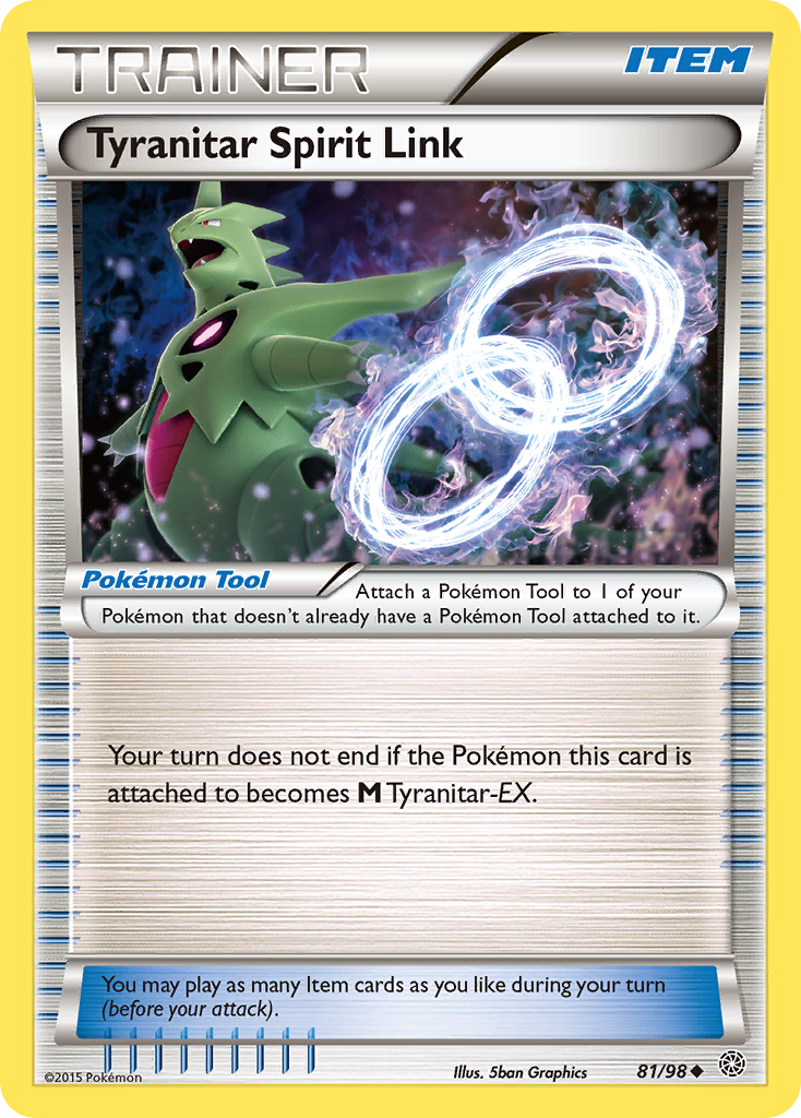 Tyranitar Spirit Link (81/98) [XY: Ancient Origins] | Event Horizon Hobbies CA