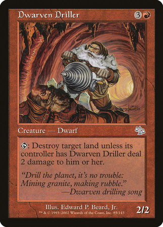 Dwarven Driller [Judgment] | Event Horizon Hobbies CA