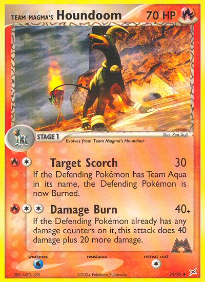 Team Magma's Houndoom (34/95) [EX: Team Magma vs Team Aqua] | Event Horizon Hobbies CA