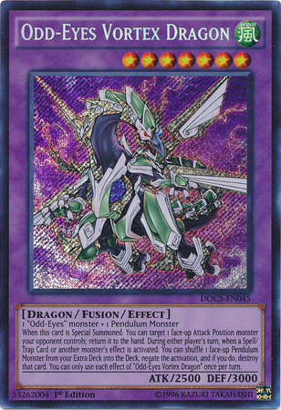 Odd-Eyes Vortex Dragon [DOCS-EN045] Secret Rare | Event Horizon Hobbies CA