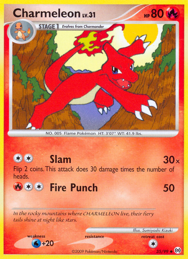 Charmeleon (35/99) [Platinum: Arceus] | Event Horizon Hobbies CA