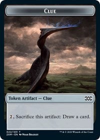 Clue // Wurm (030) Double-sided Token [Double Masters Tokens] | Event Horizon Hobbies CA