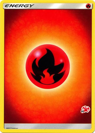 Fire Energy (Charizard Stamp #20) [Battle Academy 2020] | Event Horizon Hobbies CA