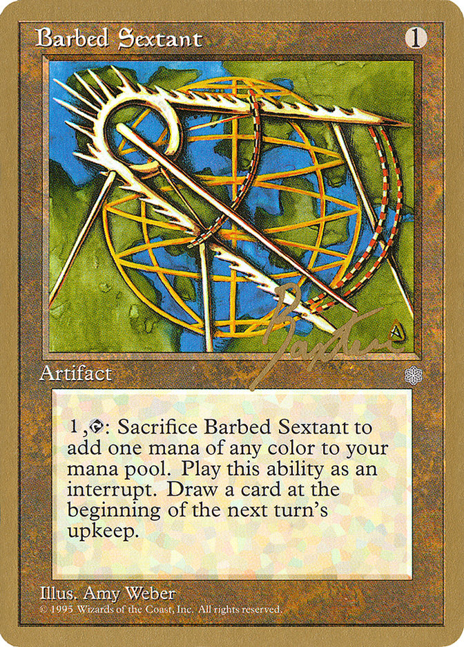 Barbed Sextant (George Baxter) [Pro Tour Collector Set] | Event Horizon Hobbies CA