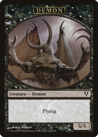 Demon Token [Avacyn Restored Tokens] | Event Horizon Hobbies CA